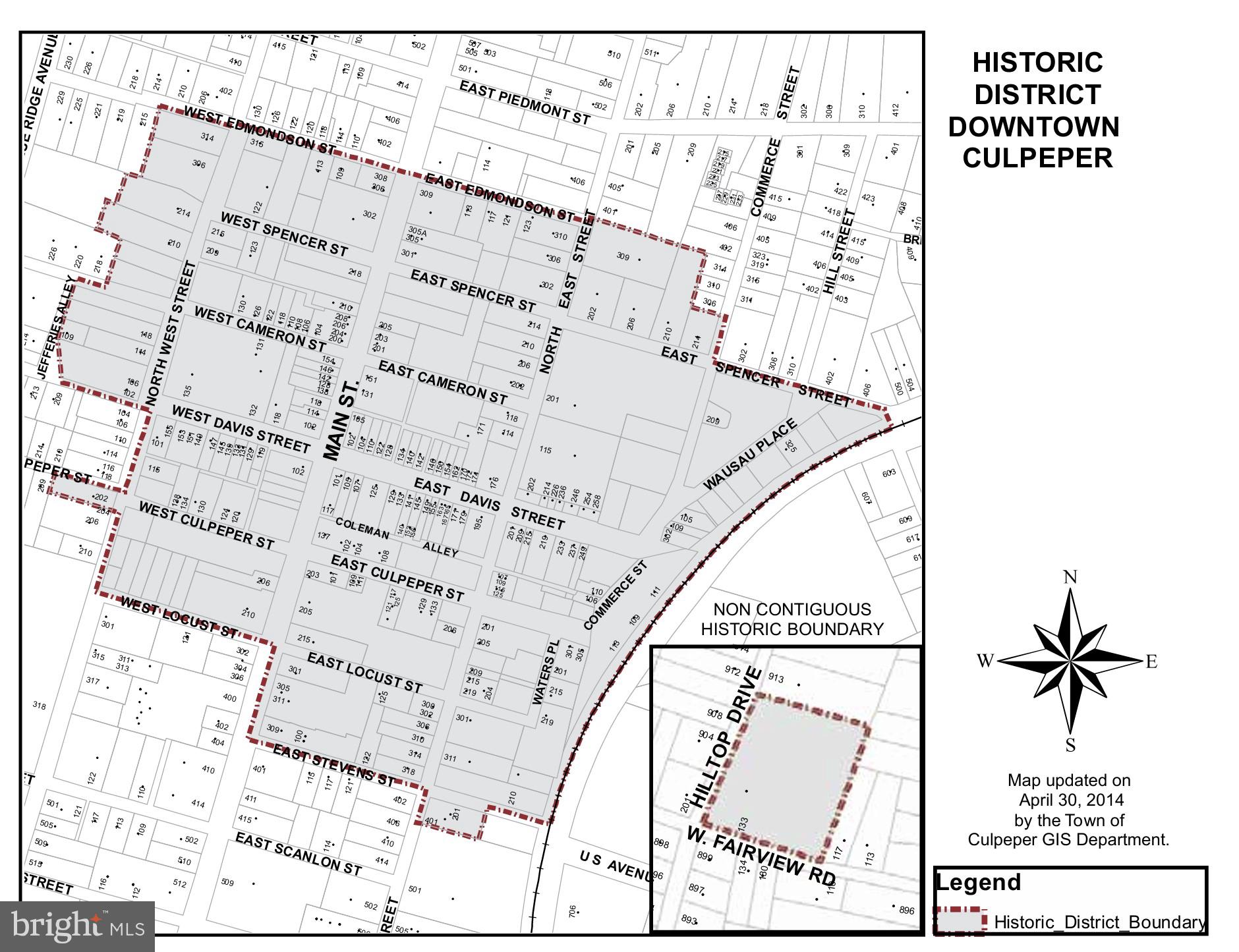133 West Fairview Road Culpeper, VA 22701 - Photo 50 of 50 Culpeper's Historic District