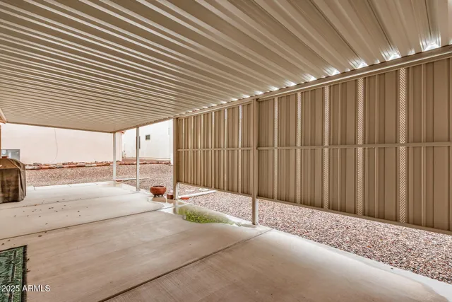 a view of a backyard of a house