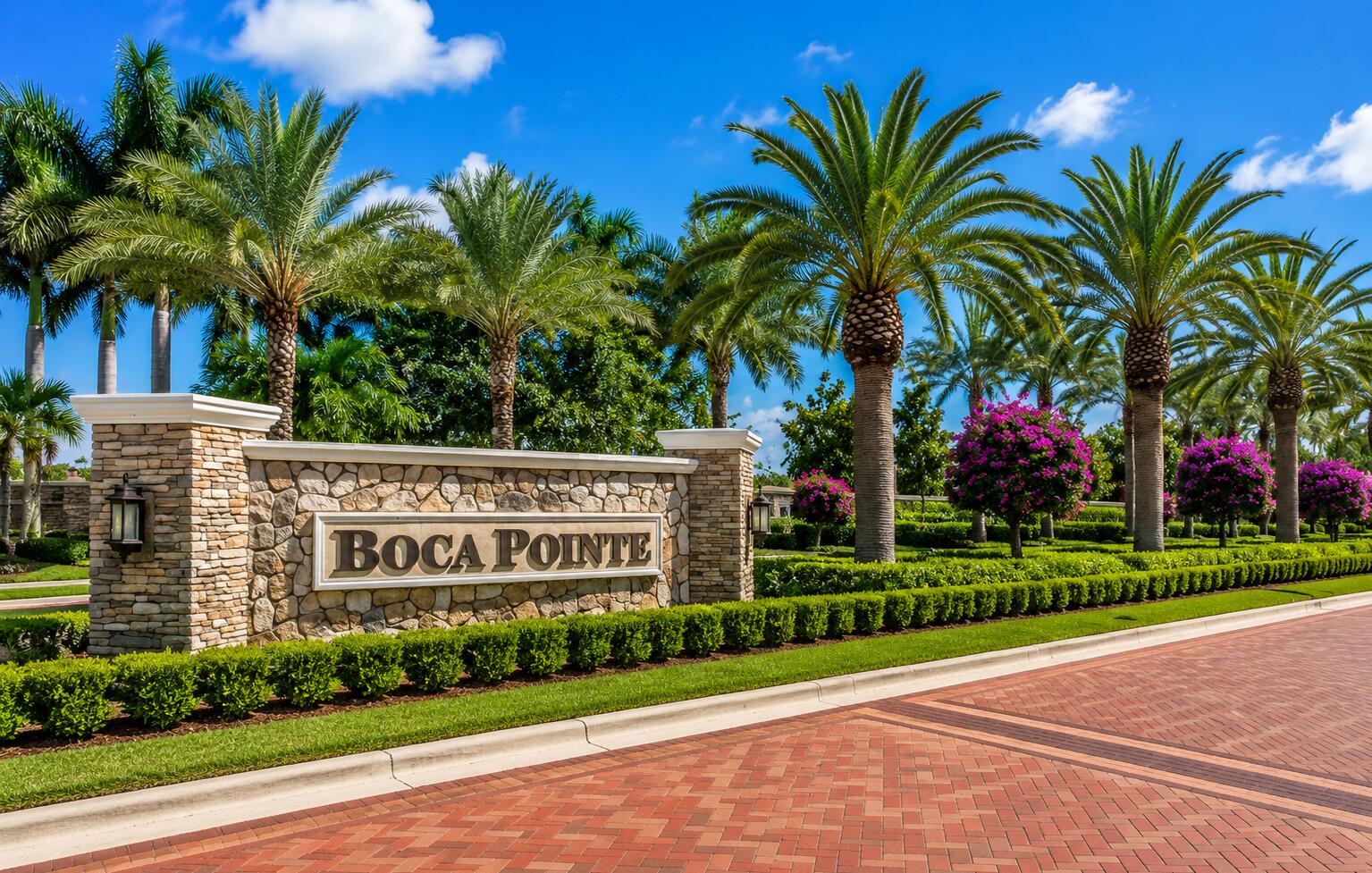 6566 Via Regina, Unit 6566 Boca Raton, FL 33433 - Photo 1 of 17 Boca Pointe entrance