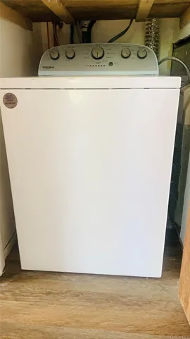 a view of washer and dryer