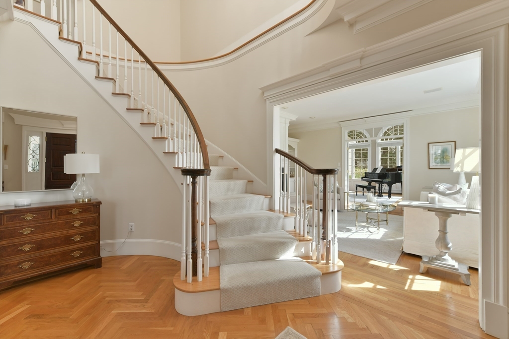 11 Olmsted Drive Hingham, MA 02043 - Photo 19 of 36 a view of entryway and hall with wooden floor