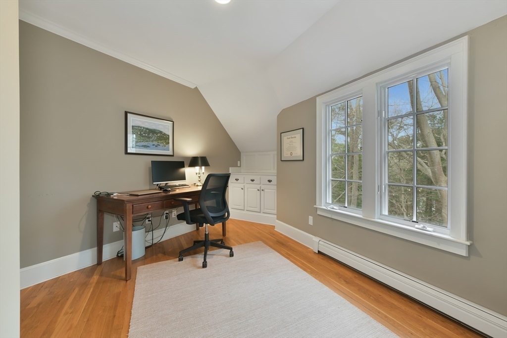 11 Olmsted Drive Hingham, MA 02043 - Photo 30 of 36 a view of a workspace with furniture and a window