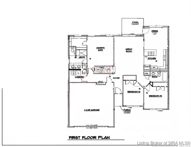 $329,900 | 2424 Johnson Pass, Unit LOT 237, Memphis, IN 47143