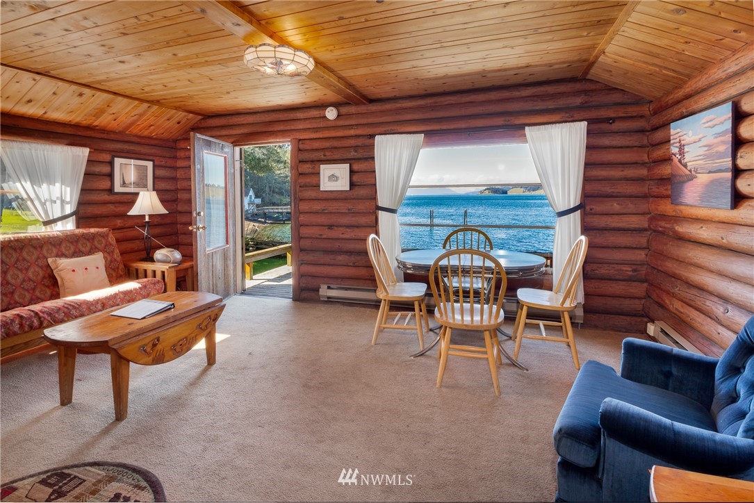 416 Lonesome Cove Road Friday Harbor, WA 98250 - Photo 36 of 40 a view of a patio with a table and chairs