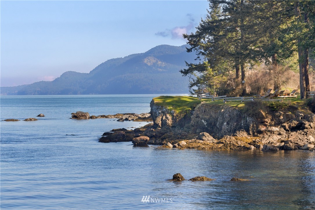 416 Lonesome Cove Road Friday Harbor, WA 98250 - Photo 40 of 40 a view of a lake with a mountain