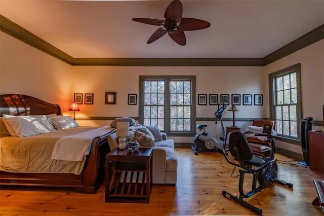 a kitchen with stainless steel appliances granite countertop a stove and a refrigerator