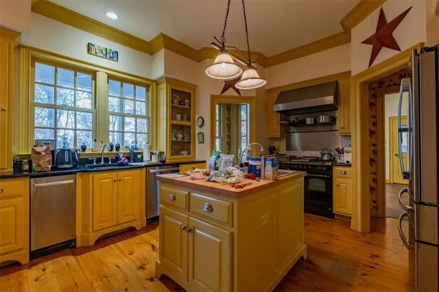 a room with storage and utility