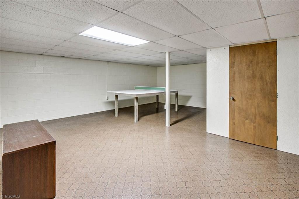 1896 Spero Road Asheboro, NC 27205 - Photo 21 of 29 Basement game room (not counted in sq footage- ceiling height less than 7')