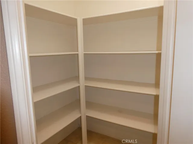 a close view of closet
