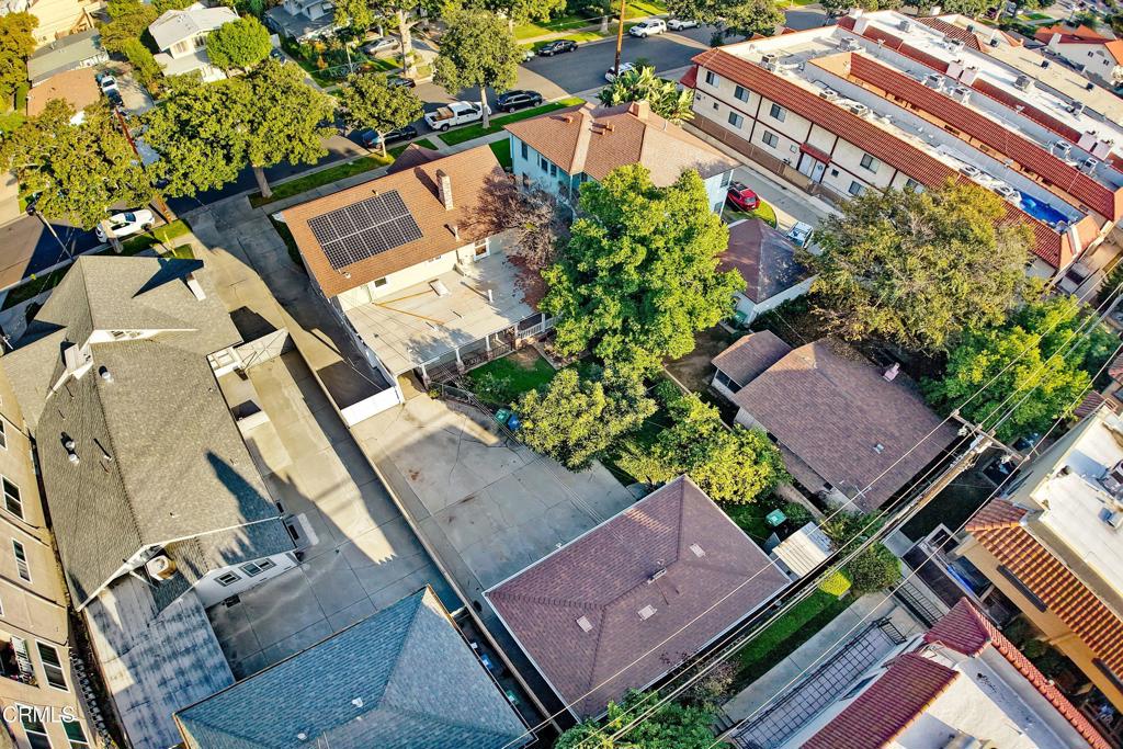 907 North Stoneman Avenue Alhambra, CA 91801 - Photo 19 of 19 an aerial view of a house with a yard