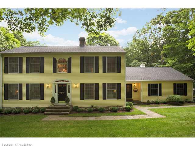680 Summer Hill Road Madison, CT 06443 - Photo 1 of 1 Exterior Front. This stately Colonial home in pristine condition, sits behind a stone wall with a white picket gate.