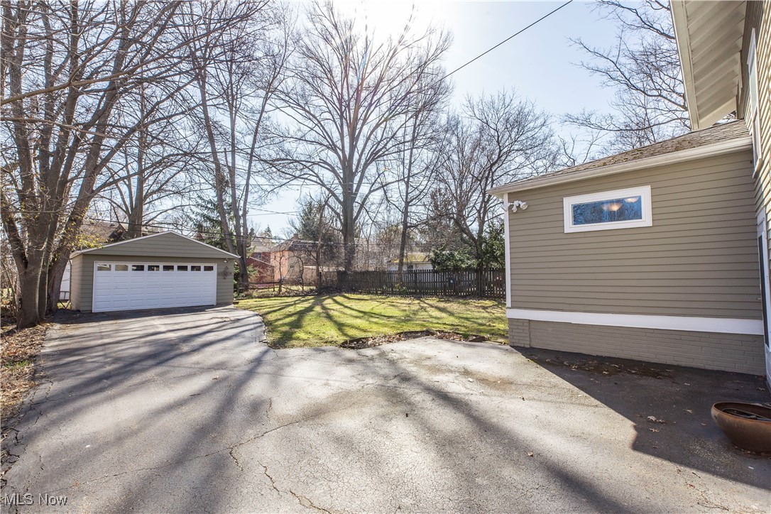 1577 Maple Road Cleveland Heights, OH 44121 - Photo 28 of 30 View of yard and detached garage