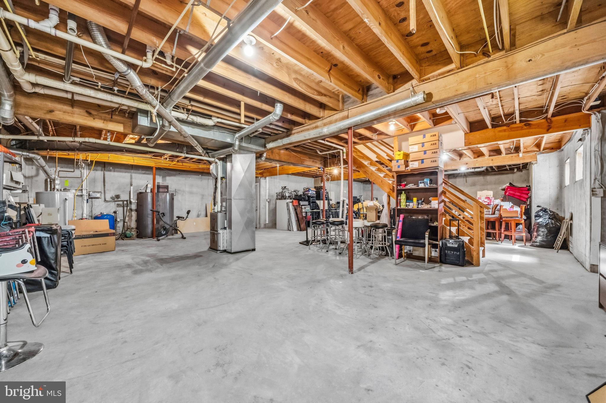 1801 Springvale Court Accokeek, MD 20607 - Photo 61 of 90 Unfinished Basement