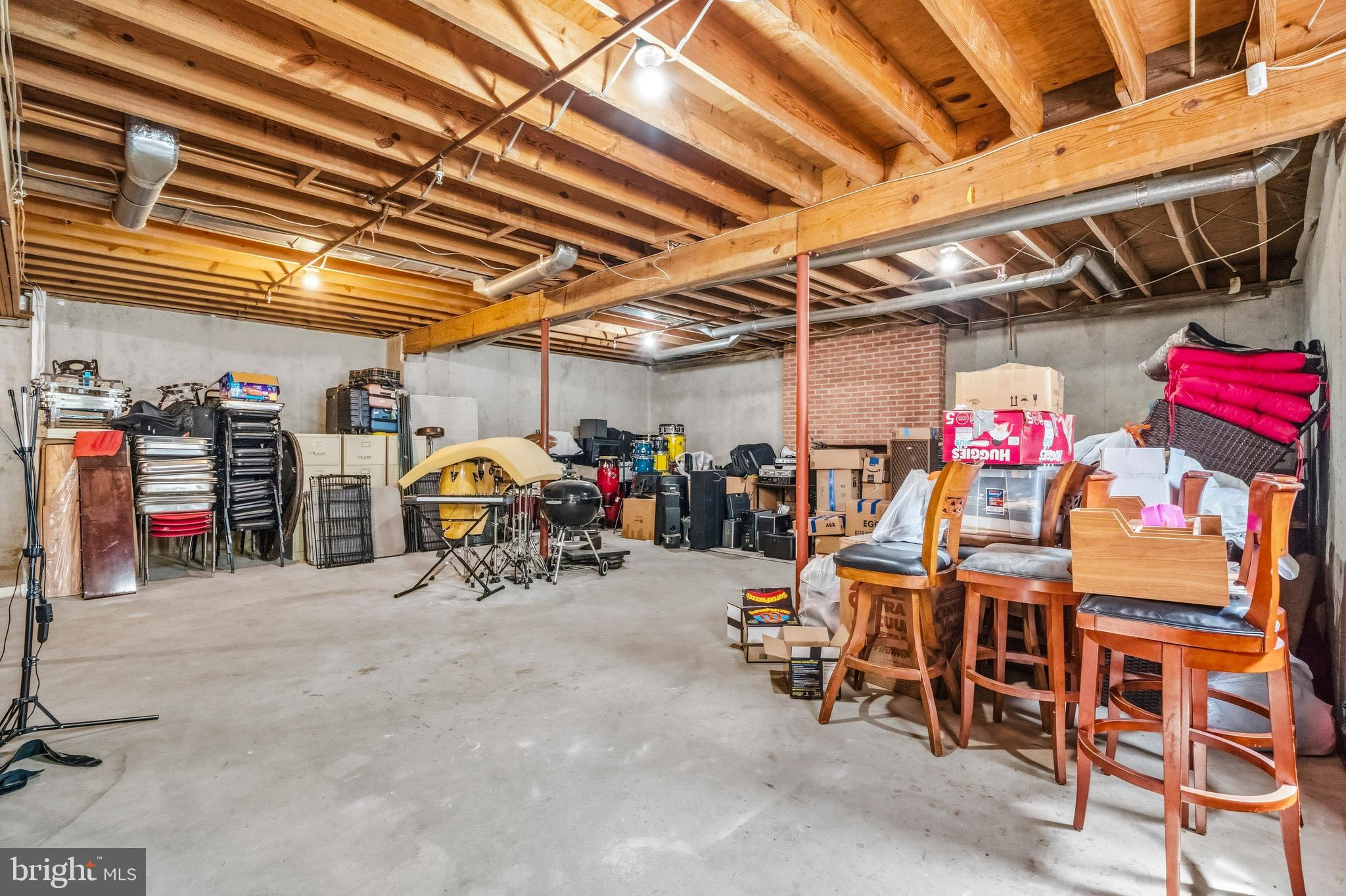 1801 Springvale Court Accokeek, MD 20607 - Photo 64 of 90 Unfinished Basement