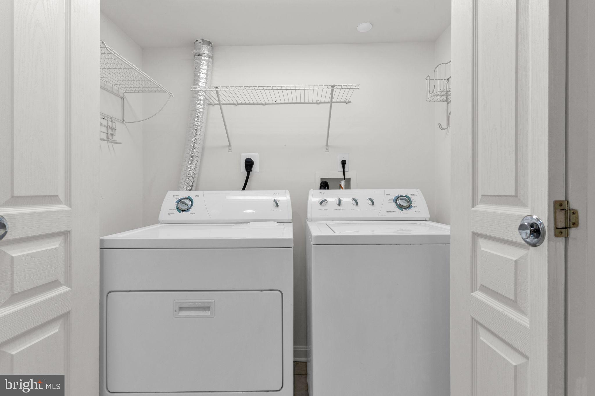8501 Bayside Road, Unit 605 Chesapeake Beach, MD 20732 - Photo 27 of 30 Washer and dryer convey