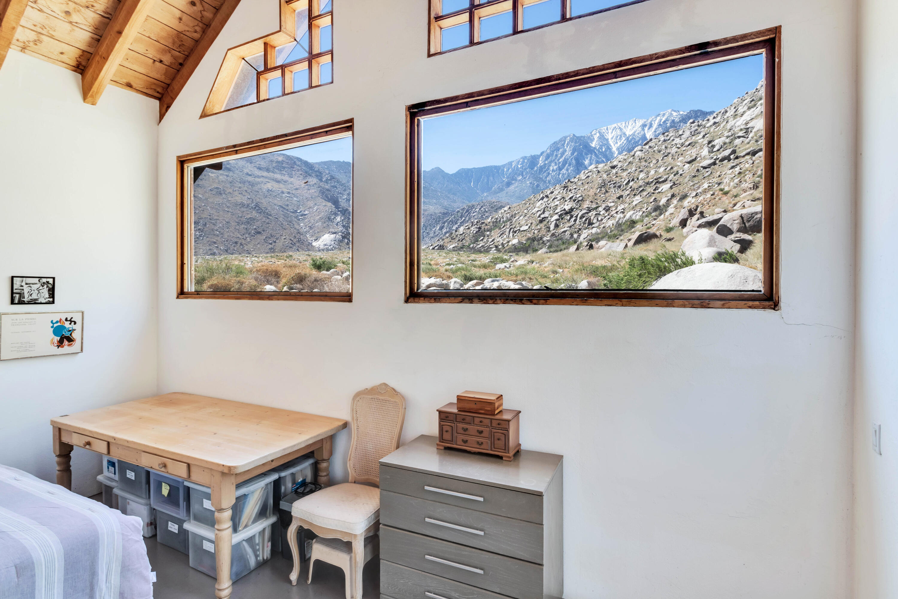 15981 Snowcreek Canyon Road Whitewater, CA 92282 - Photo 20 of 62 Primary Bedroom Mountain Views