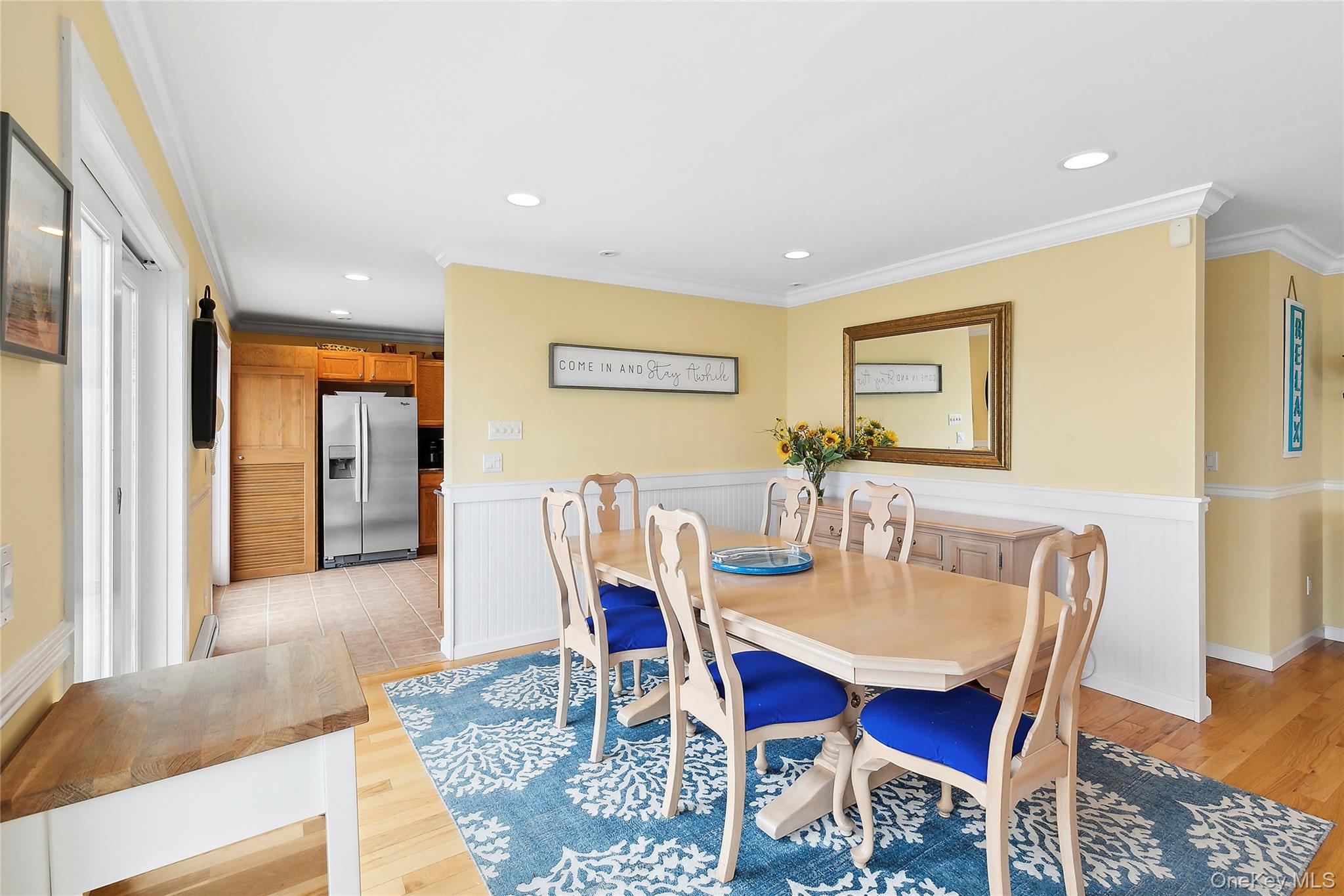 88 Point Road Westhampton Beach, NY 11978 - Photo 4 of 16 a view of a dining room with furniture