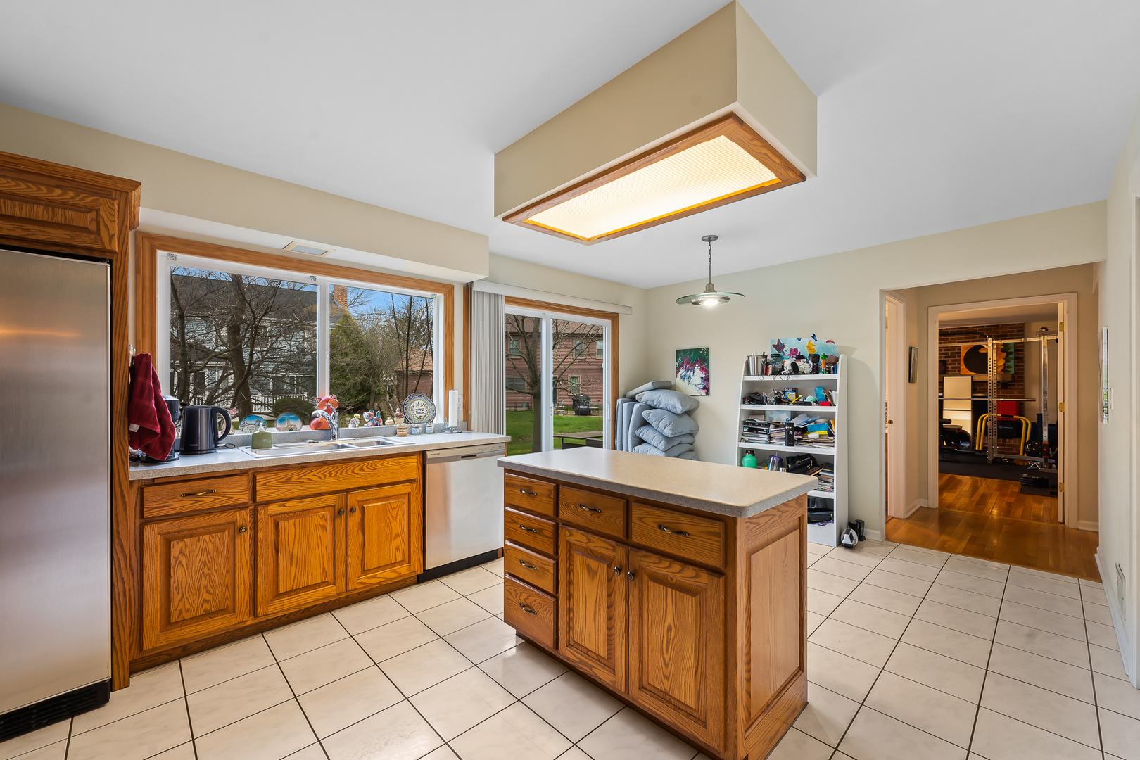2849 Farmington Road Northbrook, IL 60062 - Photo 9 of 32 a kitchen with a cabinets and outdoor space