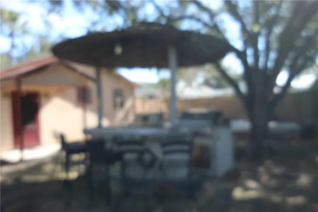 a view of view of a yard