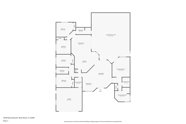 $1,150,000 | 10738 Santa Rosa Drive, Boca Raton, FL 33498