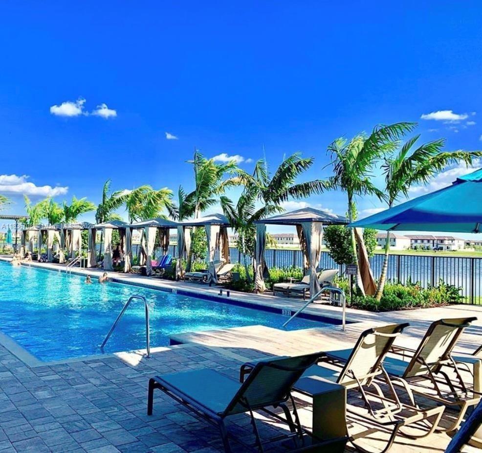 10498 West 33rd Way Hialeah, FL 33018 - Photo 24 of 28 a view of a swimming pool with a patio