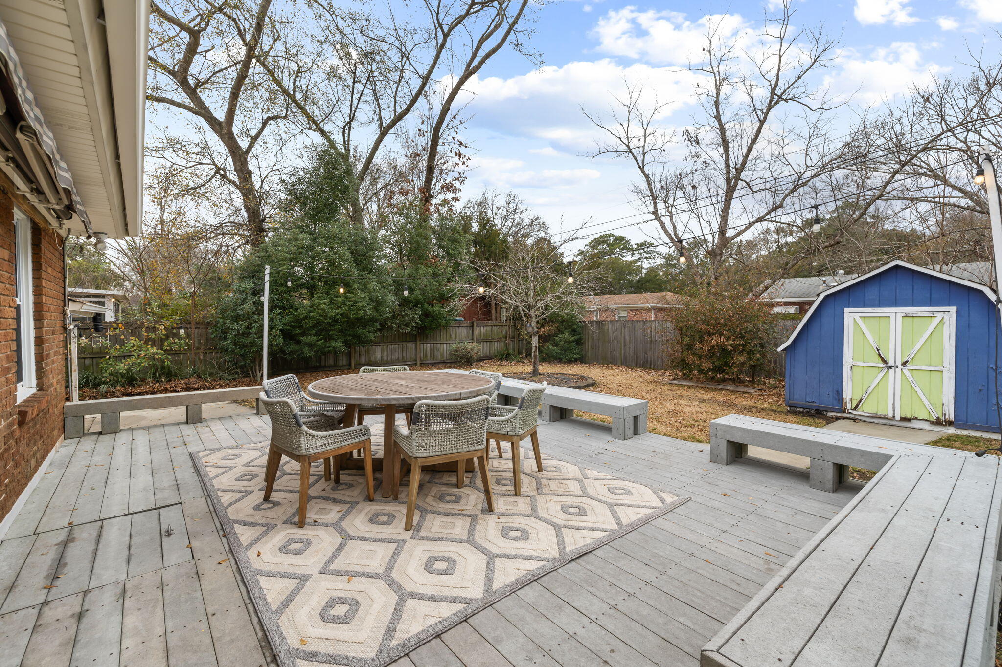 1520 Birthright Street Charleston, SC 29407 - Photo 21 of 25 Oversize deck with retractable awning
