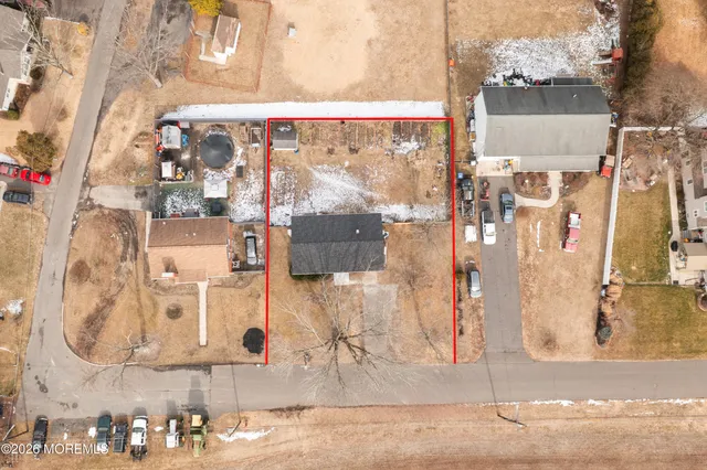 view of hall with clock