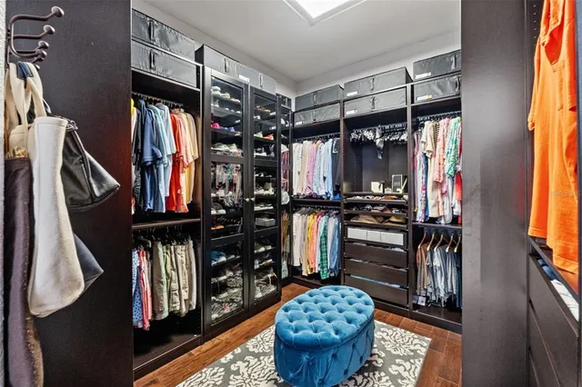 a living room filled with furniture