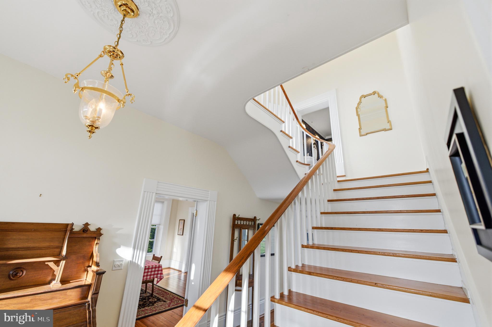 5329 Farmview Road Stanley, VA 22851 - Photo 33 of 111 a view of entryway and hall with wooden floor