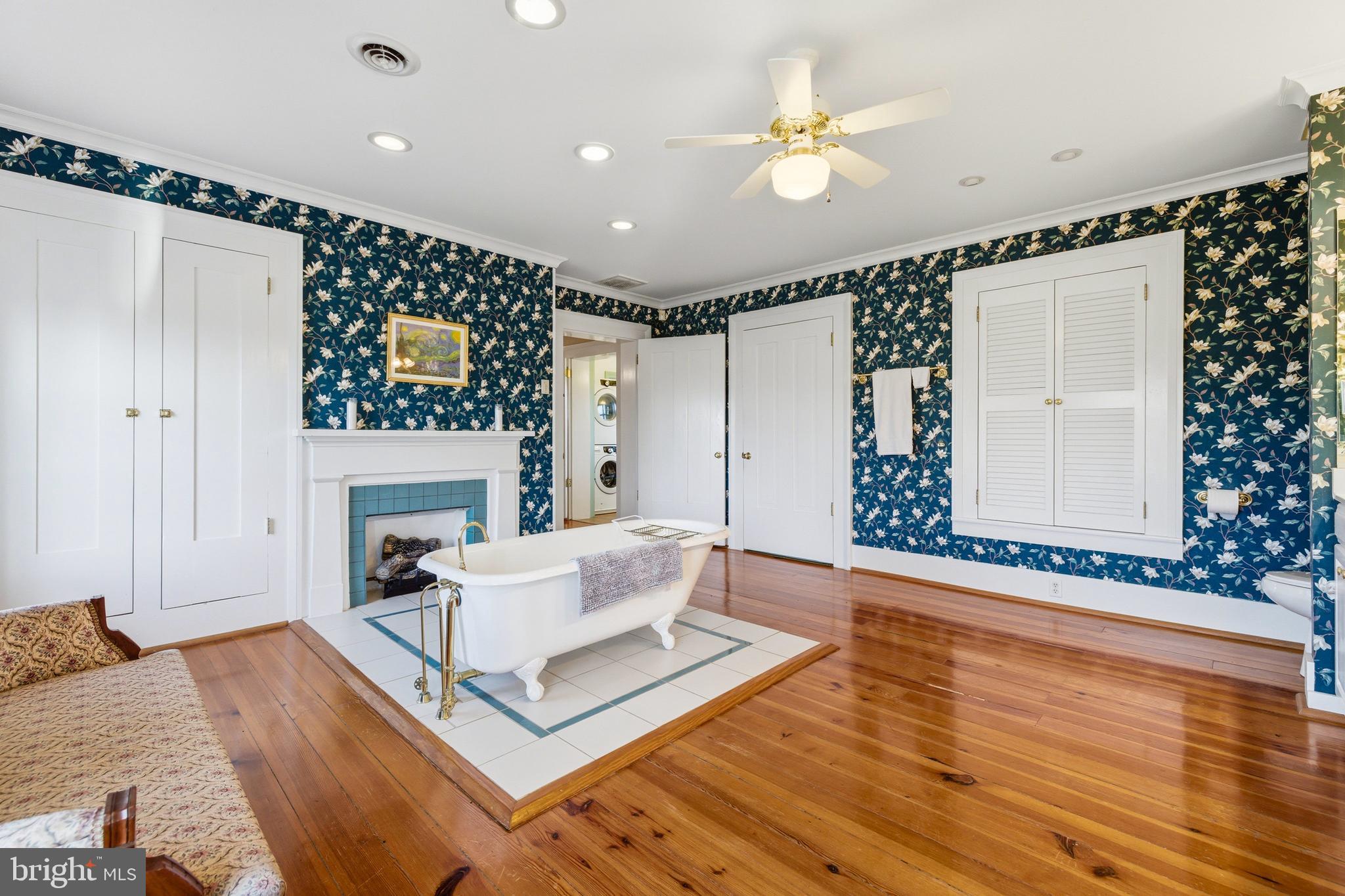 5329 Farmview Road Stanley, VA 22851 - Photo 41 of 111 a living room with furniture and a fireplace