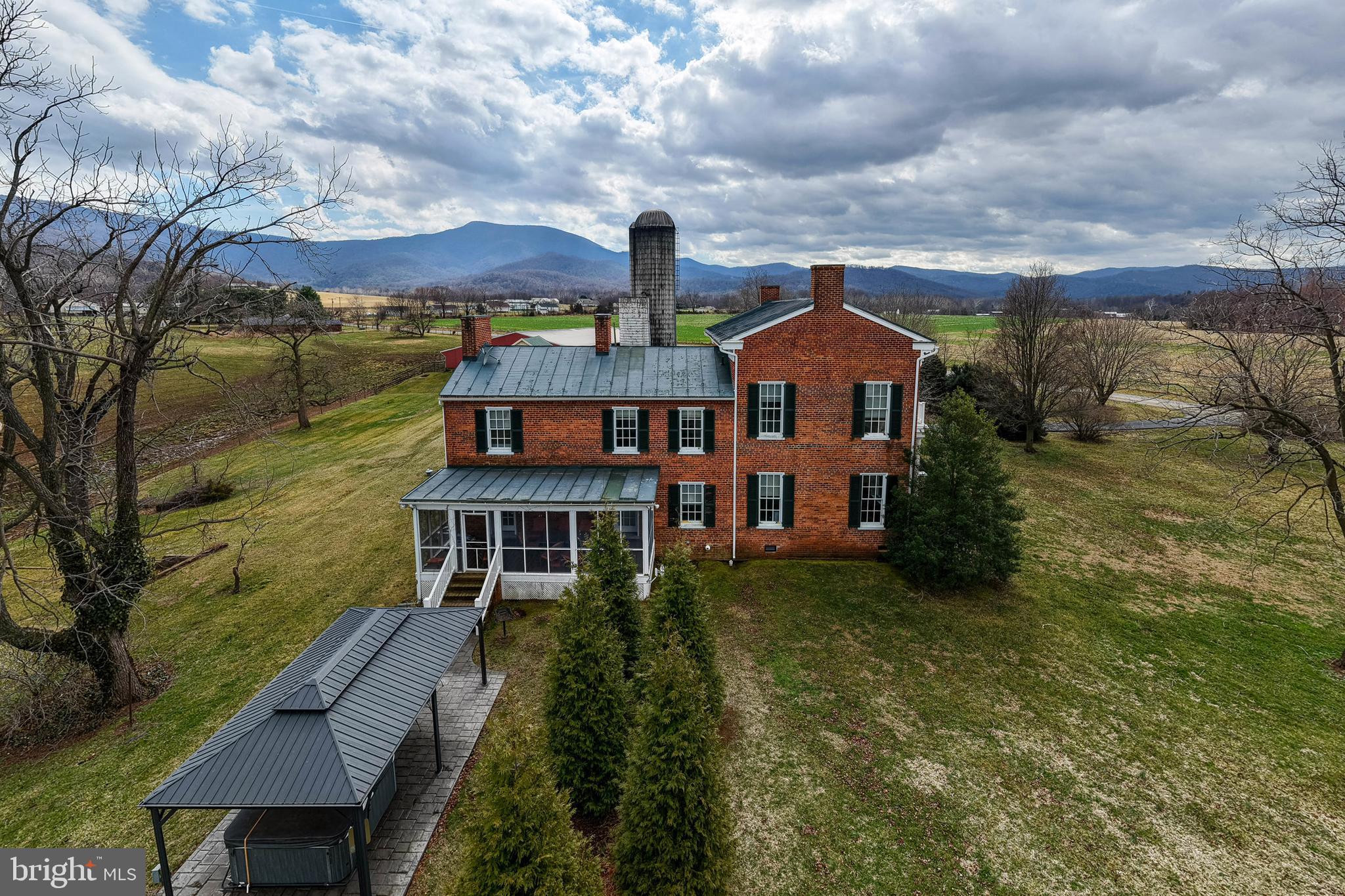 5329 Farmview Road Stanley, VA 22851 - Photo 83 of 111 an aerial view of a house