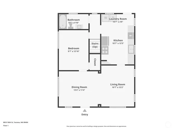 $439,950 | 805 East 58th Street, Tacoma, WA 98404
