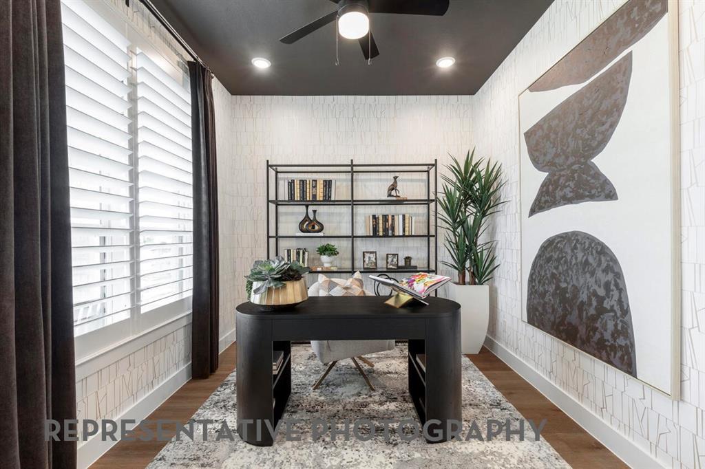 4415 Azalea Trail Oak Point, TX 75068 - Photo 15 of 38 a workspace with furniture and window