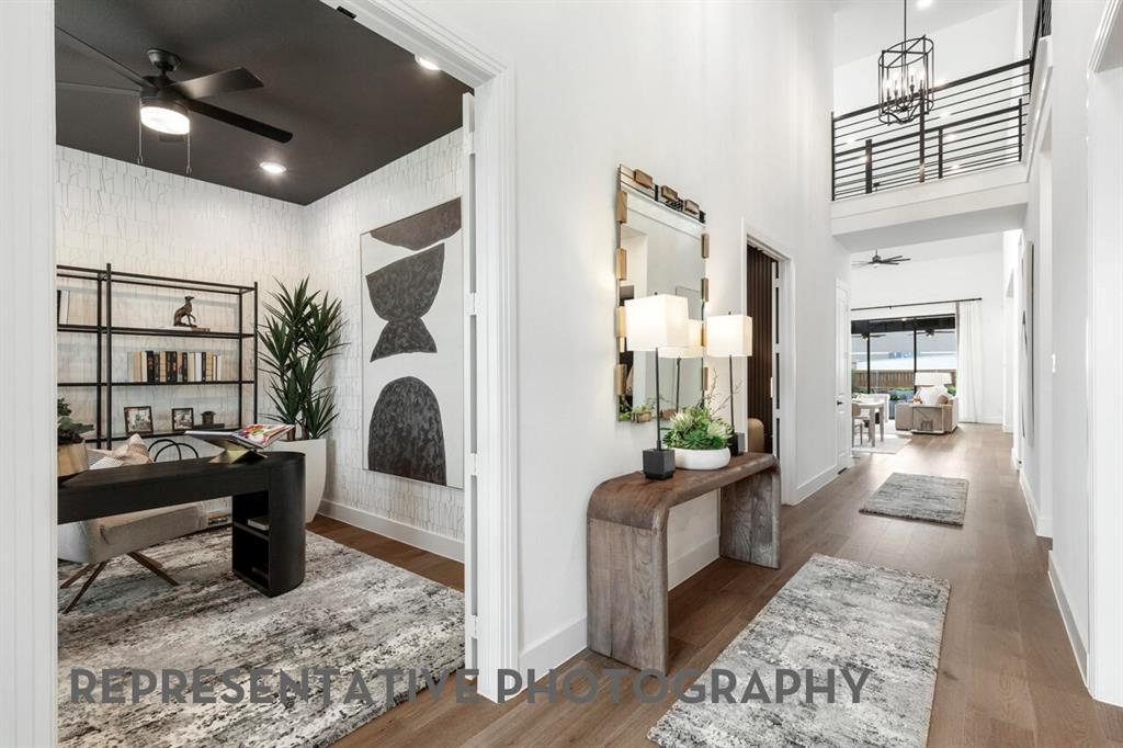 4415 Azalea Trail Oak Point, TX 75068 - Photo 16 of 38 a living room with furniture