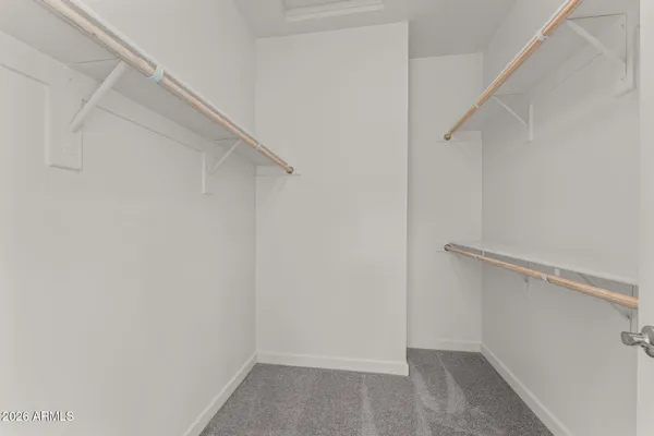 a view of walk in closet