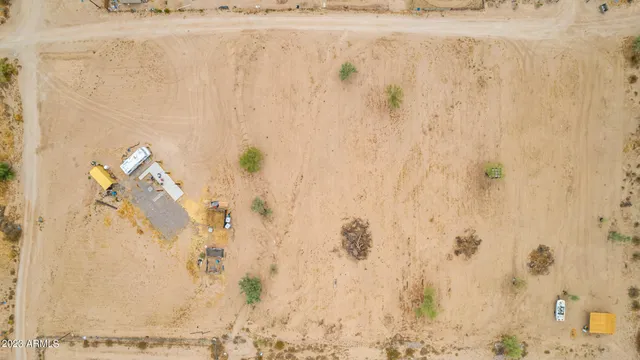a view of a yard from balcony