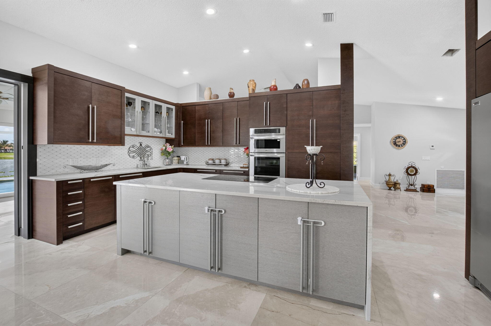 11845 Island Lakes Lane Boca Raton, FL 33498 - Photo 8 of 78 Remodeled kitchen with cook island