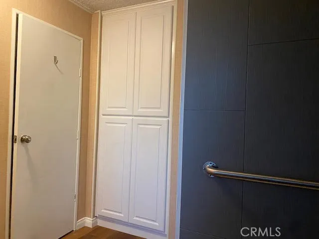 a view of closet area