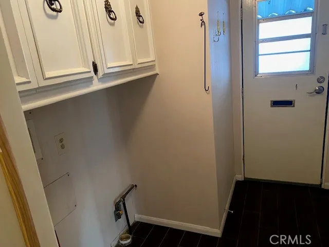 a view of front door