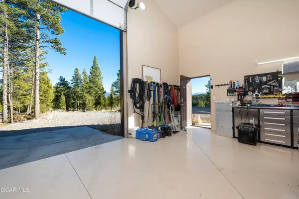 a view of a mountain with a mountain