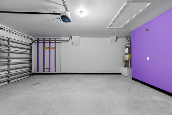 a view of a livingroom with an empty space