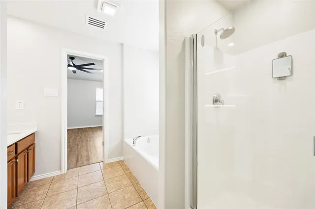 a view of empty room