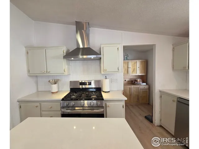 a kitchen with stainless steel appliances a sink stove and refrigerator