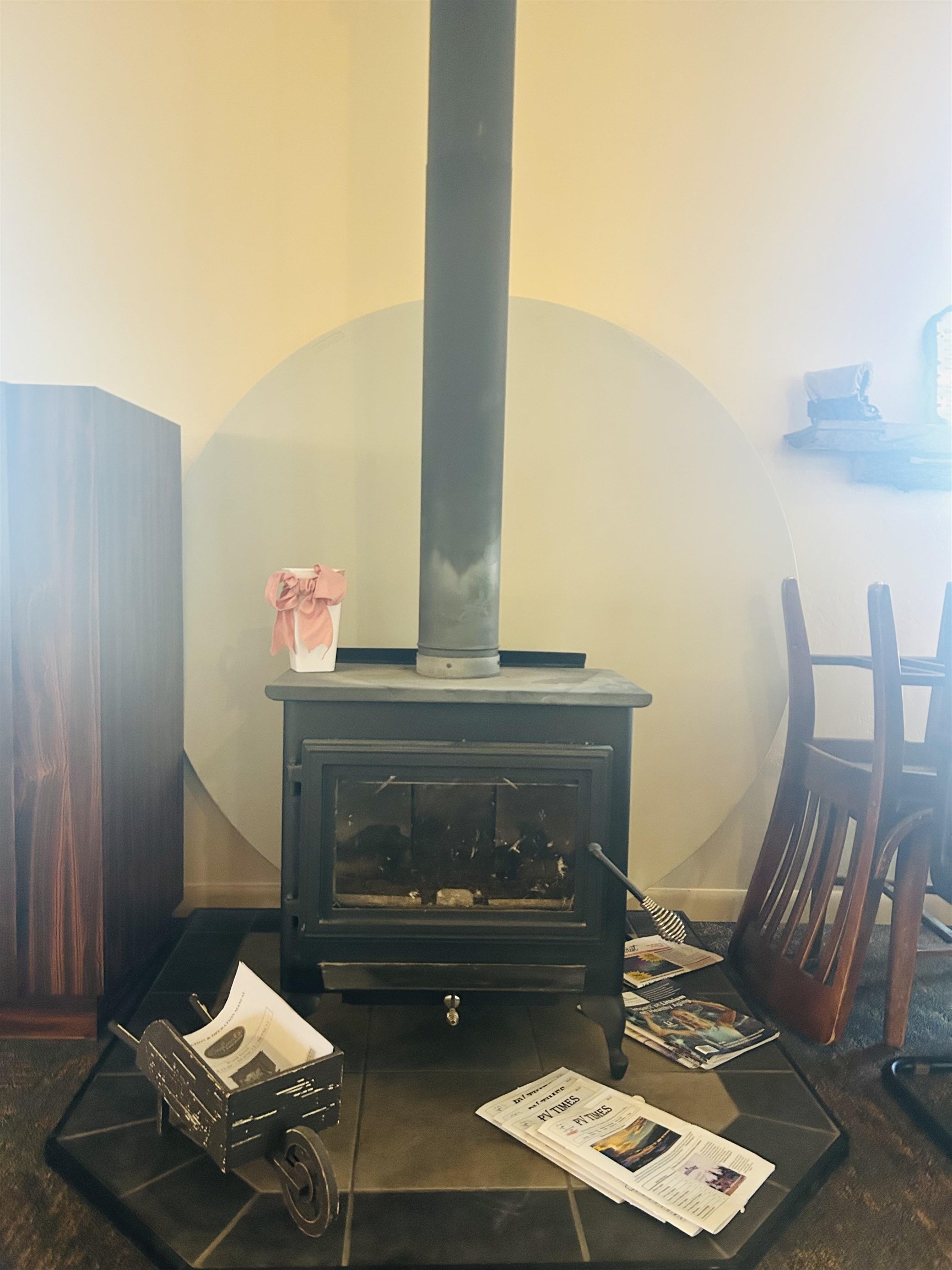 49067 KE Road Mesa, CO 81643 - Photo 15 of 31 a living room with furniture and a fireplace