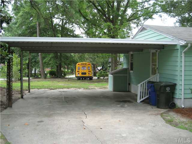 1218 Platinum Avenue Raleigh, NC 27610 - Photo 11 of 13 a view of backyard with green space