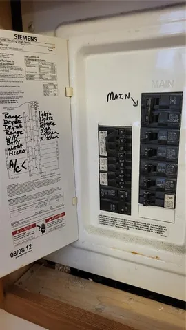 a view of front door