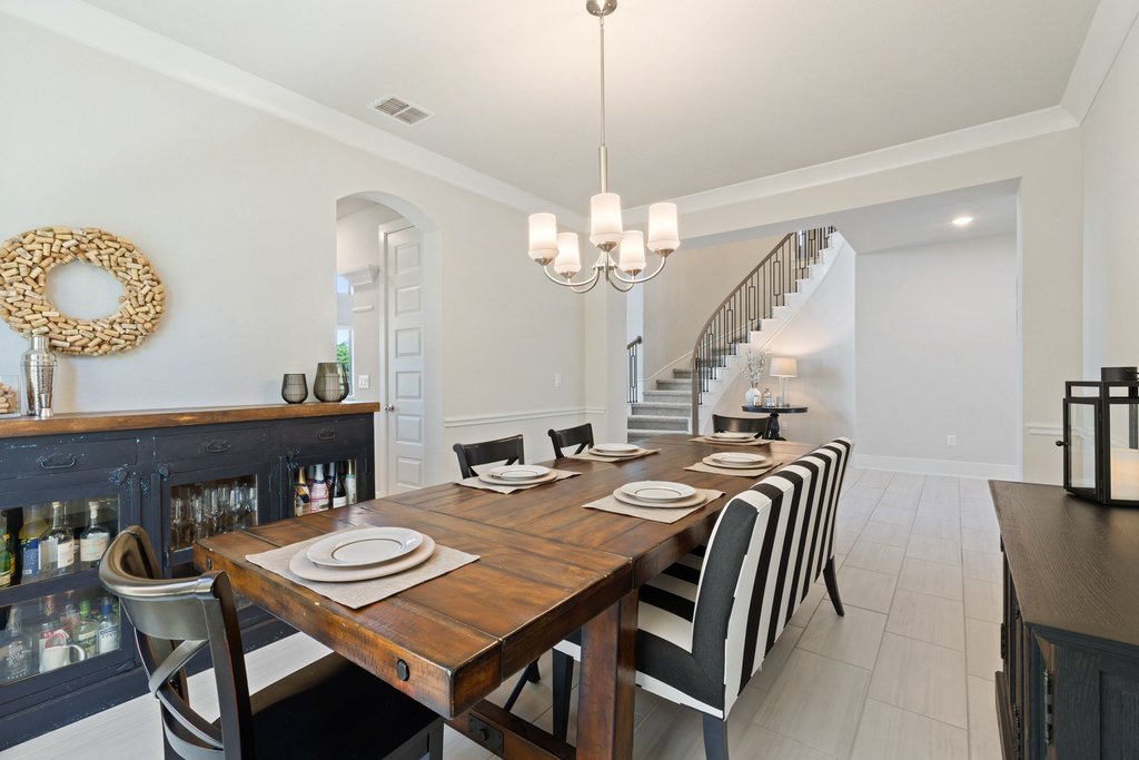 741 Rawson Bend Austin, TX 78738 - Photo 8 of 40 Elegant formal dining for hosting dinner parties and holiday meals.