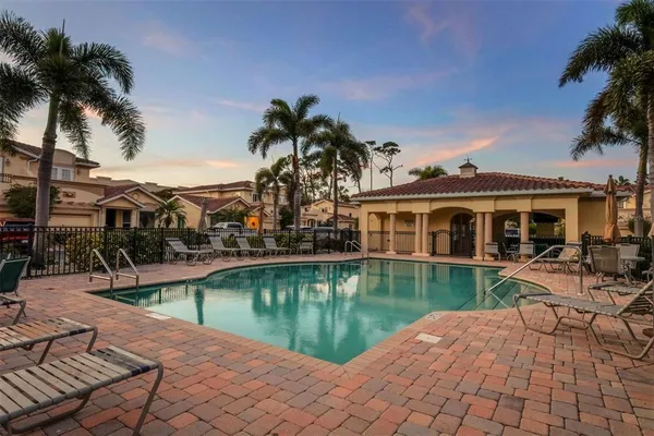 a view of a lake from a balcony