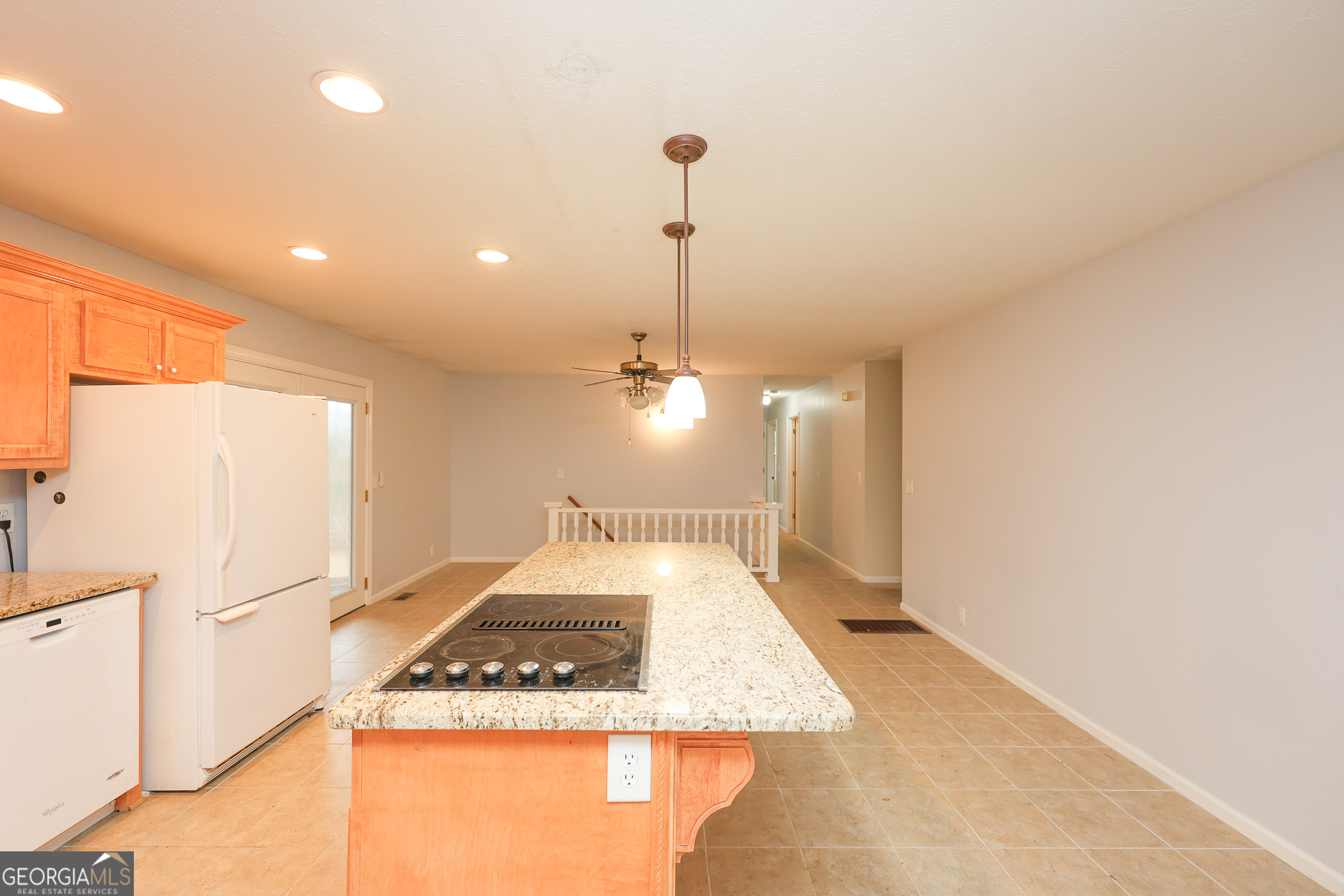 207 North View Pointe Drive LaGrange, GA 30241 - Photo 16 of 55 a view of a kitchen with a sink and refrigerator