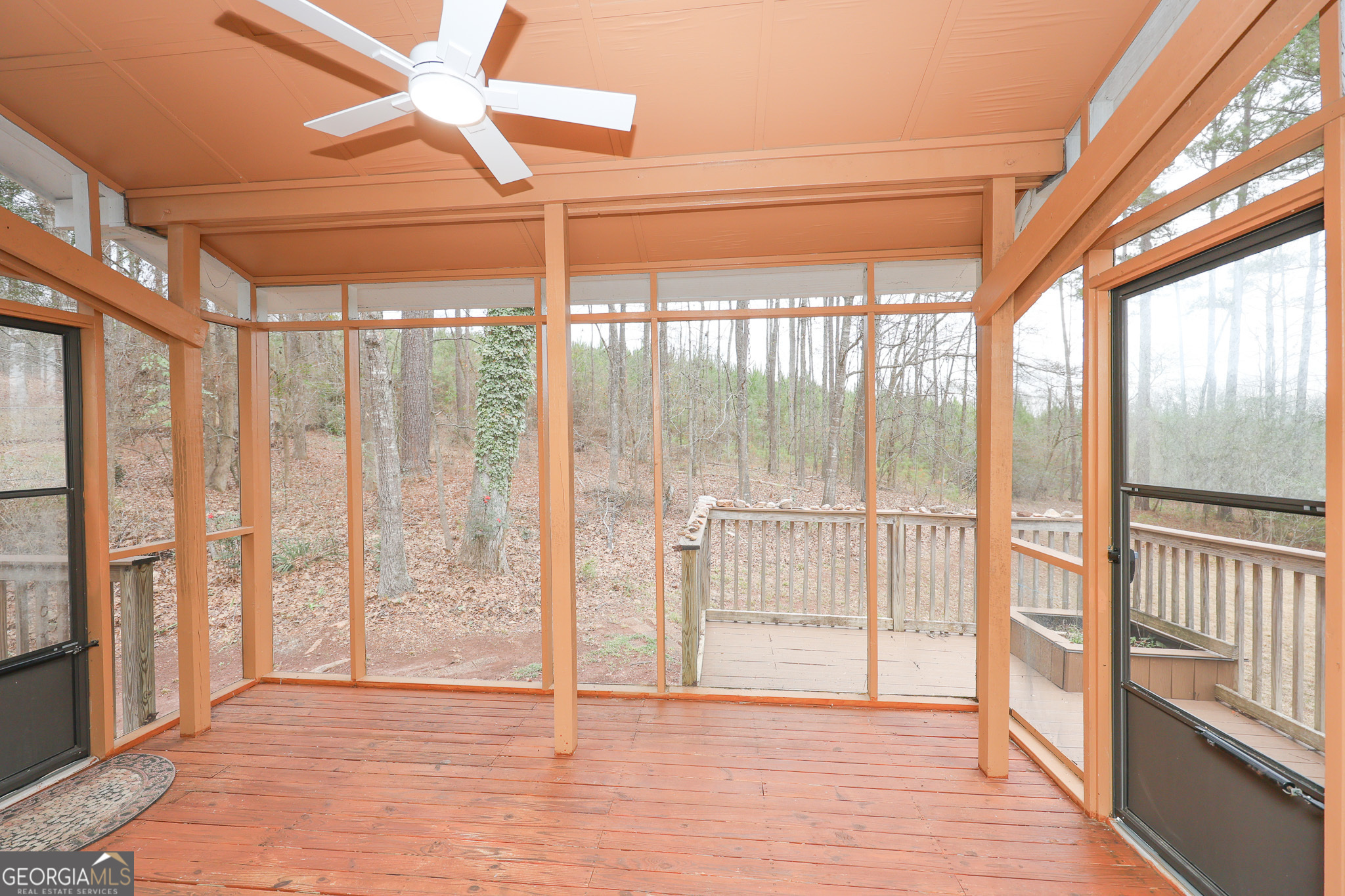 207 North View Pointe Drive LaGrange, GA 30241 - Photo 53 of 74 a view of an empty room with wooden floor and a window